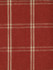Bayou Cinnabar by Norbar Fabric CARACAS 55% LINEN 45% COTTON CHINA 3 1/2"V 3 1/2"H 54" - Fabric Carolina -