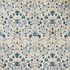 Luxford Embroidery Indigo by Lee Jofa Fabric MANOR HOUSE VISCOSE - 70%;SPUN POLYESTER - 30% India LIGHT Horizontal: 25.5 and Vertical: 31.5 51 - Fabric Carolina -