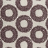 Dashiki Plum by Clarke And Clarke Fabric CLARKE & CLARKE AMARA COTTON - 100% India Horizontal: 12.87 and Vertical: 9.21 55 - Fabric Carolina -