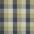 Austin Check Midnight by Clarke And Clarke Fabric CLARKE & CLARKE CASTLE GARDEN LINEN - 100% Turkey HEAVY Horizontal: 6.89 and Vertical: 7.68 53 - Fabric Carolina -