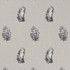 Plumis Charcoal/Linen by Clarke And Clarke Fabric CLARKE & CLARKE BOTANICA VISCOSE - 100% India Horizontal: 6.3 and Vertical: 9.06 54 - Fabric Carolina -
