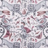 Extinct Pink by Clarke And Clarke Fabric ANIMALIA BY EMMA J SHIPLEY FOR C&C COTTON - 100% United Kingdom HEAVY Horizontal: 27.17 and Vertical: 22.24 54 - Fabric Carolina -