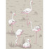 Flamingos Wht/Fuch On Tup by Cole & Son Fabric COLE & SON CONTEMPORARY FABRICS LINEN - 53%;COTTON - 35%;NYLON - 12% United Kingdom Horizontal: 17.9 and Vertical: 23.7 53.9 - Fabric Carolina -