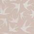 Fly Away Sorbet by Clarke And Clarke Fabric CLARKE & CLARKE LAND & SEA COTTON - 100% Turkey MEDIUM Horizontal: 17.99 and Vertical: 24.8 54 - Fabric Carolina -