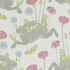 March Hare Summer by Clarke And Clarke Fabric CLARKE & CLARKE LAND & SEA COTTON - 100% Turkey MEDIUM Horizontal: 13.5 and Vertical: 12.4 54 - Fabric Carolina -