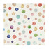 Button Box Cream by Clarke And Clarke Fabric CLARKE & CLARKE VILLAGE LIFE COTTON - 100% Spain MEDIUM Horizontal: 13.58 and Vertical: 13.7 55 - Fabric Carolina -