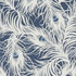 Harper Denim by Clarke And Clarke Fabric CLARKE & CLARKE SHERWOOD COTTON - 100% Turkey MEDIUM Horizontal: - and Vertical: - 54 - Fabric Carolina -