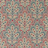 Persia Denim/Raspberry by Clarke And Clarke Fabric CLARKE & CLARKE EDEN COTTON - 90%;LINEN - 10% Spain MEDIUM Horizontal: 13.375 and Vertical: 13.5 54.375 - Fabric Carolina -