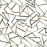 Shattered Glass Ebony by Carole Fabric Modern Edge 100% Polyester India N/A Horizontal: 25.375 and Vertical: 15.375 50.75 - Fabric Carolina -