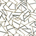 Shattered Glass Ebony by Carole Fabric Modern Edge 100% Polyester India N/A Horizontal: 25 3/8" and Vertical: 15 3/8" V 50.75" - Fabric Carolina -