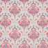 Take Your Place Pimento by Carole Fabric Azalea 100% Polyester India Passes 30,000 Double Rubs Wyzenbeek Horizontal: 6 3/4" D and Vertical: 18" V 54" - Fabric Carolina -