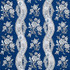 Le Castellet Indigo 175984 by Schumacher Fabric RHAPSODY IN BLUE LINEN 90% NYLON 10% UNITED KINGDOM </p><p>Repeat: Horizontal: 13 1/2" (34CM) and Vertical: 17" (43CM) 54 - Fabric Carolina -