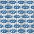 Hickox Indoor/Outdoor Blue 76651 by Schumacher Fabric Indoor/Outdoor Linen 1.0" - Fabric Carolina -