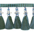 Antony Tassel Peacock & Green 79601 by Schumacher Trim Rive Gauche - Fabric Carolina -