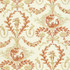 Jester Arabesque Terra Cotta 5004111 by Schumacher Wallpaper Perennial Favorites 13.5" - Fabric Carolina -