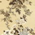 Pyne Hollyhock Tobacco 5006921 by Schumacher Wallpaper Print Happy 27.0" - Fabric Carolina -