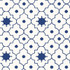 Taj Trellis Jaipur Blue 5006620 by Schumacher Wallpaper Martyn Lawrence Bullard 13.5" - Fabric Carolina -