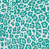 Leopard Dance Sea Glass by RM CoCo Fabric