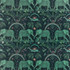Zambezi Velvet Teal by Clarke And Clarke Fabric WILDERIE BY EMMA J SHIPLEY FOR C&C POLYESTER - 100% Spain HEAVY Horizontal: 27 and Vertical: 21.62 55 - Fabric Carolina -