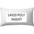 14X20 Poly Insert by Norbar Fabric PILLOW INSERT 100% POLY SHELL & FILL US - Fabric Carolina -