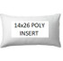 14X26 Poly Insert by Norbar Fabric PILLOW INSERT 100% POLY SHELL & FILL US - Fabric Carolina -