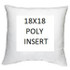 18X18 Poly Insert by Norbar Fabric PILLOW INSERT 100% POLY sHELL & FILL US - Fabric Carolina -