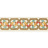 Loriyan Tape Jewel by Brunschwig & Fils Trim Brunschwig & Fils Trim Loriyan Tape JewelTrim TREILLIS PASSEMENTERIE RAYON - 71%;POLYESTER - 29% India </p><p>Repeat: H: 2.56, V: 3.74 2.56 - Fabric Carolina -