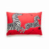 Zebras Lumbar Masai Red by Scalamandre
 Pillow Scalamandre
 Pillow Zebras Lumbar Masai RedPillow 73% COTTON;27% LINEN USA </p><p>Repeat: H: , V: - Fabric Carolina -