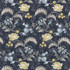 D2935 Indigo by Charlotte Fabric Crypton Prints 100% Polyester Asia Exceeds 60,000 Wyzenbeek Rubs </p><p>Repeat: Horizontal 11" x Vertical 18.5" 54 Inches - Fabric Carolina -