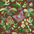 Exotic Butterfly Brown 176186 by Schumacher Fabric Perennial Favorites 26.5" - Fabric Carolina -