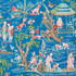 Yangtze River Peacock 176775 by Schumacher Fabric Schumacher Classics 27.0" - Fabric Carolina -