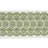 Astrid Embroidered Tape Green 80441 by Schumacher Trim New Traditional 2.5" - Fabric Carolina -