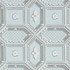 Lacunaria Sky 5009902 by Schumacher Wallpaper Trompe L'Oeil 13.5" - Fabric Carolina -