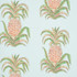 Pineapples Sky 5010450 by Schumacher Wallpaper Signature Schumacher 27.0" - Fabric Carolina -
