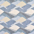 Taken Up Coastal by Carole Fabric Bluebell 36% Polyester, 26% Cotton, 22% Viscose, 16% Linen China  13 1/2" V, 13 1/2" H 55"  - Fabric Carolina -