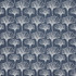 Ginkgo Sketches Indigo by Carole Fabric Dawn & Dusk 100% Cotton Spain 50,000 WYZENBEEK DOUBLE RUBS 4 1/2" V, 4 1/2" H 54"  - Fabric Carolina -