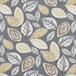Falling Leaves Ash by Carole Fabric Moonstone 100% Cotton Usa  26 1/2" V, 27 1/4" H HD 56.5"  - Fabric Carolina -