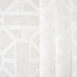 Into View White by Carole Fabric Sheer Luxury 100% Polyester TURKEY  5 7/8" V, 15 1/8" H 118"  - Fabric Carolina -