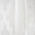 On Behalf White by Carole Fabric Sheer Luxury 100% Polyester TURKEY  15 1/4" V, 6" H 118"  - Fabric Carolina -