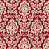 Frescato Damask Reversal Red Hot by RM CoCo Fabric