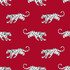 Cool Cat Red Hot by RM CoCo Fabric