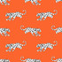 Cool Cat Orange Slice by RM CoCo Fabric