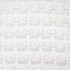 Daphne Pure White by Europatex Fabric Daphne & Twinkle 100% Polyester 01.00" H, 01.00" V 110.00 inches - Fabric Carolina -