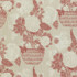 Tullamore Red and Cream F972590 by Thibaut Fabric Thibaut Fabric Tullamore Red and Cream F972590Fabric Chestnut Hill Fabric 100% Cotton Muslin U.S.A. </p><p>Repeat: V: 25 54 - Fabric Carolina -