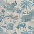 Tiger Reserve Slate Blue F910231 by Thibaut Fabric Thibaut Fabric Tiger Reserve Slate Blue F910231Fabric Colony Fabric Book 52% Cotton, 48% Linen ITALY </p><p>Repeat: V: 25 54 - Fabric Carolina -