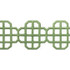 Fret Applique Kelly E12270 by Thibaut Fabric Thibaut Fabric Fret Applique Kelly E12270Fabric Tapes & Trims Volume 3 100% Polyester INDIA </p><p>Repeat: V: 3.25 3.5 - Fabric Carolina -