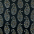 Drop Of Paisley Ebony by Carole Fabric Neutral Ground 100% Polyester China  27" V, 13 1/2" H 54""  - Fabric Carolina -