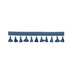 Tanya Tassel Fringe 2 Ink by Stout Trim Stout Trim Tanya Tassel Fringe 2 InkTrim NEW TRADITIONS TRIM 57%SVI 24%COT 14%ACR 5%POL CHINA </p><p>Repeat: H: 1.000, V: 0.000 2 in - Fabric Carolina -
