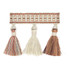 Nina Tassel Fringe 6 Poppy by Stout Trim Stout Trim Nina Tassel Fringe 6 PoppyTrim ALLURE TRIM 57%POL 43%SVI TURKEY </p><p>Repeat: H: 5.000, V: 0.000 3.5 in - Fabric Carolina -