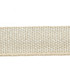 Le Lin Metallic Micro Tape Silver by Europatex Fabric Le Lin 42% Fibranne, 30% Rayon, 25% Metallic yarns, 3% Polyester 0.56 inches - Fabric Carolina -